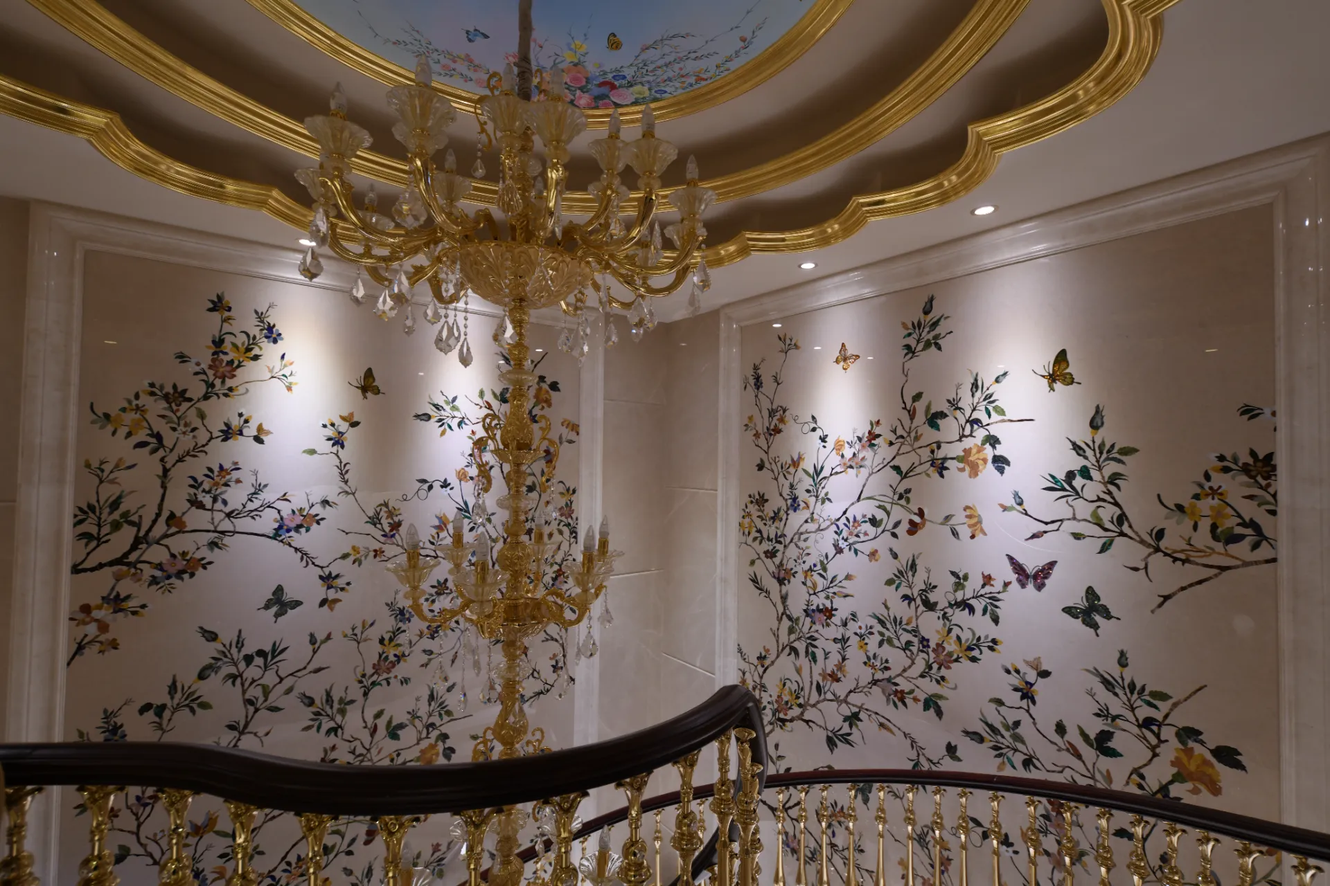 Bashundhara Group Residence, Dhaka — bespoke marble inlay by Art Inlay