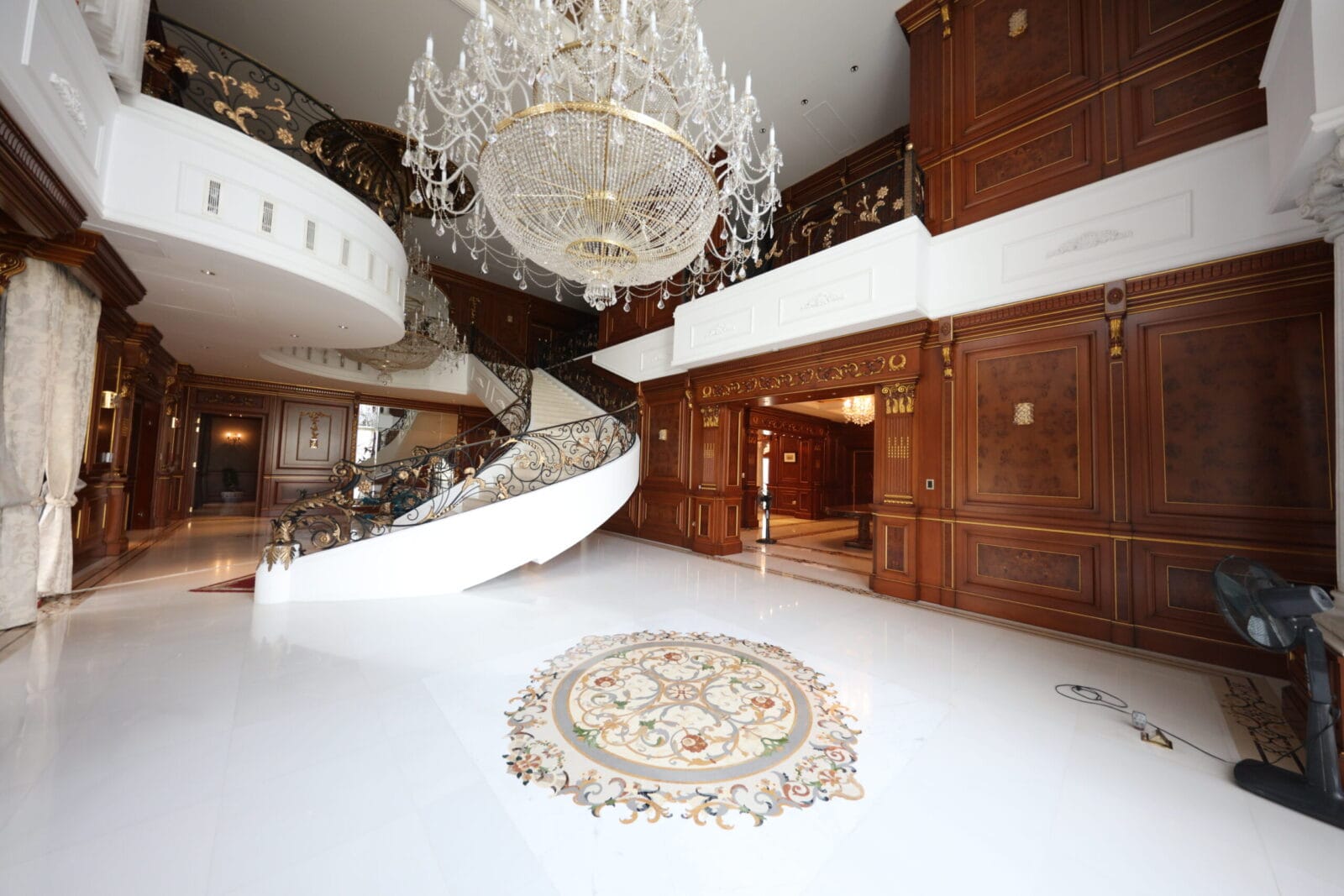 Bashundhara Group Residence, Dhaka — bespoke marble inlay by Art Inlay