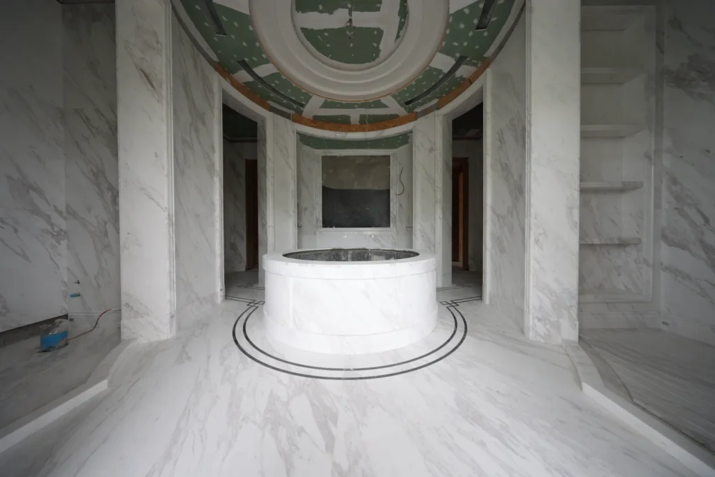Private Residence, Cambodia — bespoke marble inlay by Art Inlay
