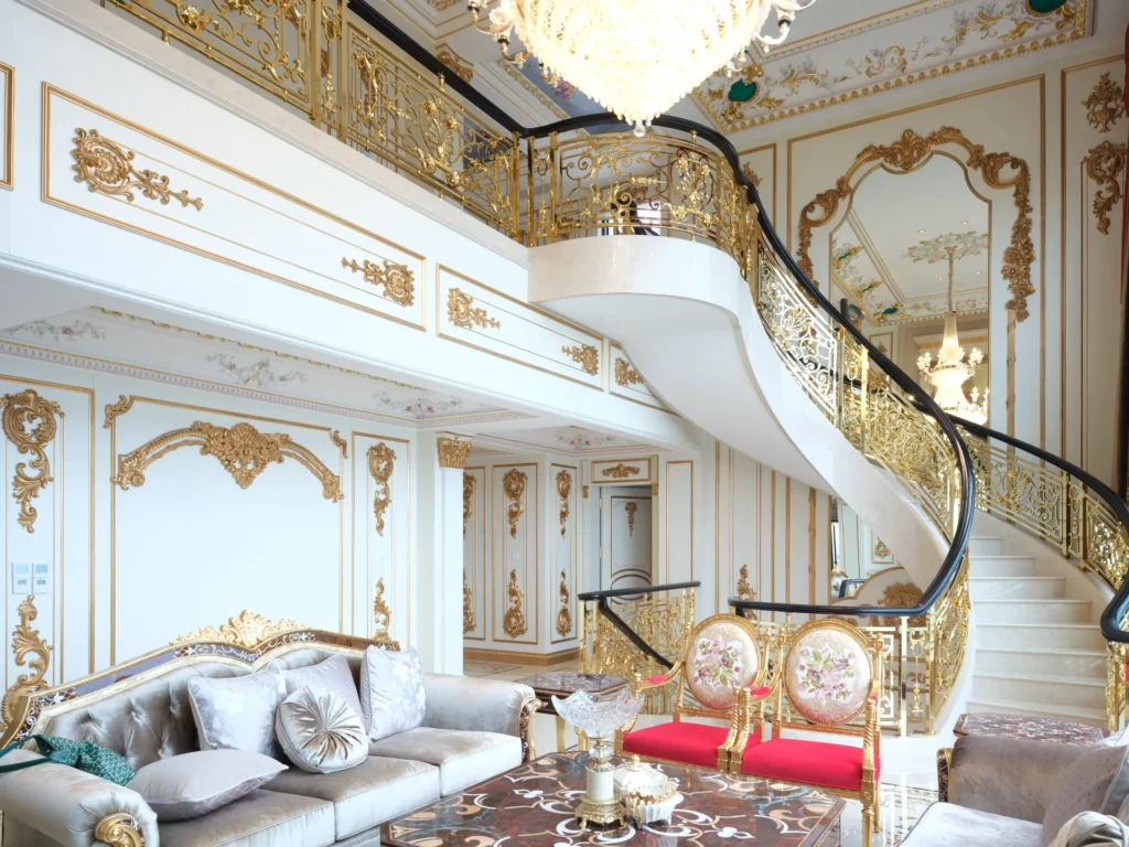 Private Villa, Chongqing — bespoke marble inlay by Art Inlay