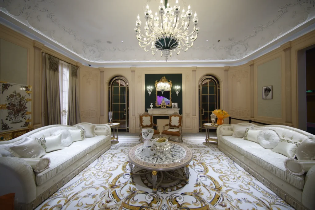 Private Residence, Guangzhou — bespoke marble inlay by Art Inlay
