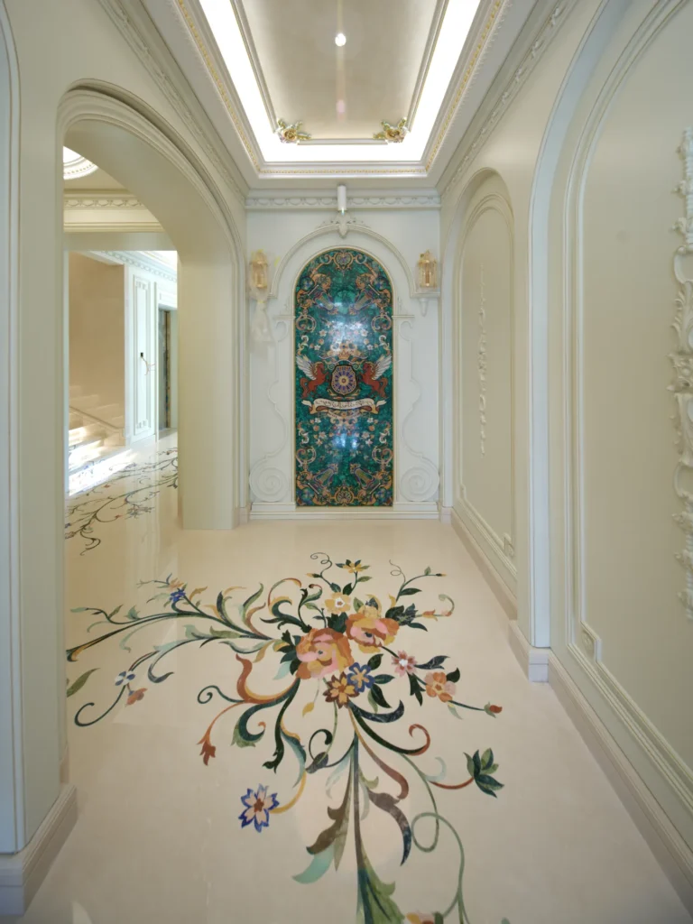 Private Residence, Lhasa — bespoke marble inlay by Art Inlay