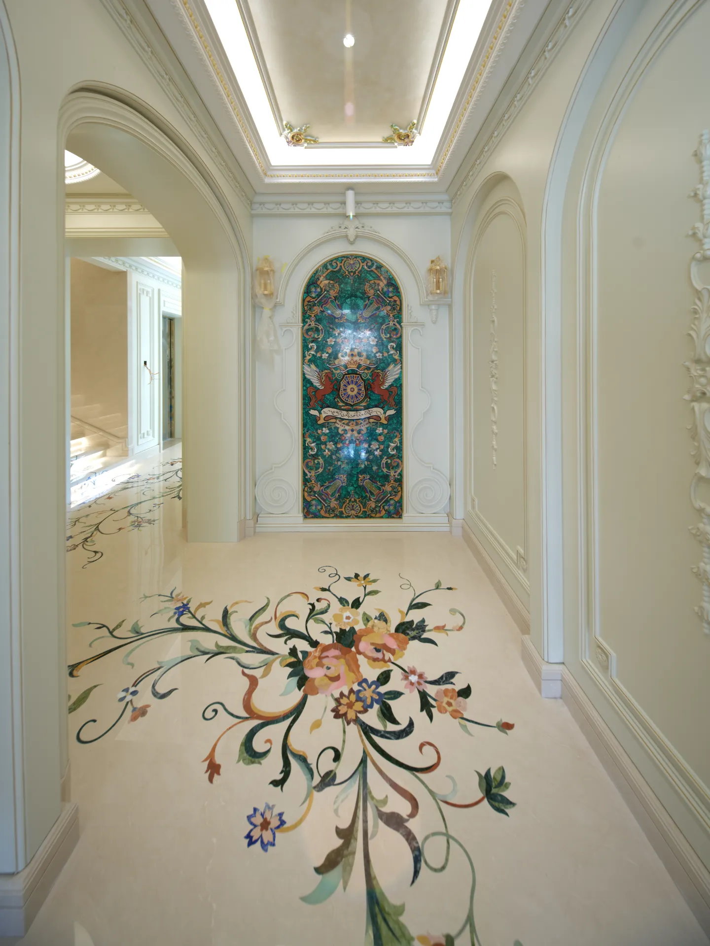 Private Residence, Lhasa — bespoke marble inlay by Art Inlay