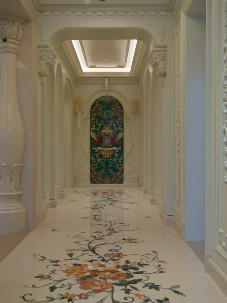 Private Residence, Lhasa — bespoke marble inlay by Art Inlay