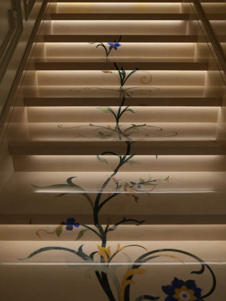 Private Residence, Lhasa — bespoke marble inlay by Art Inlay