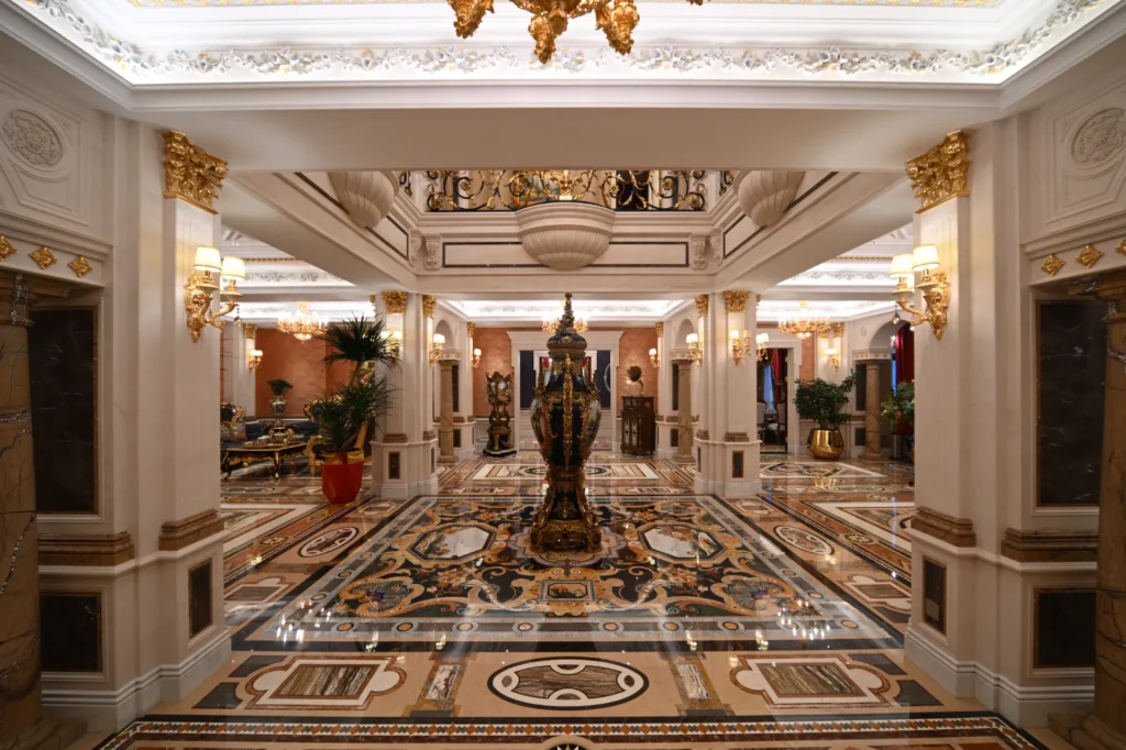 Private Residence, Mongolia — bespoke marble inlay by Art Inlay