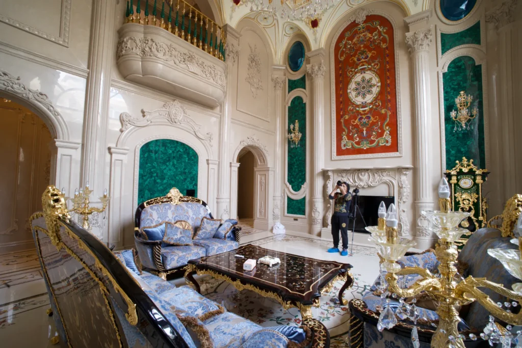 Private Villa, Yunnan — bespoke marble inlay by Art Inlay