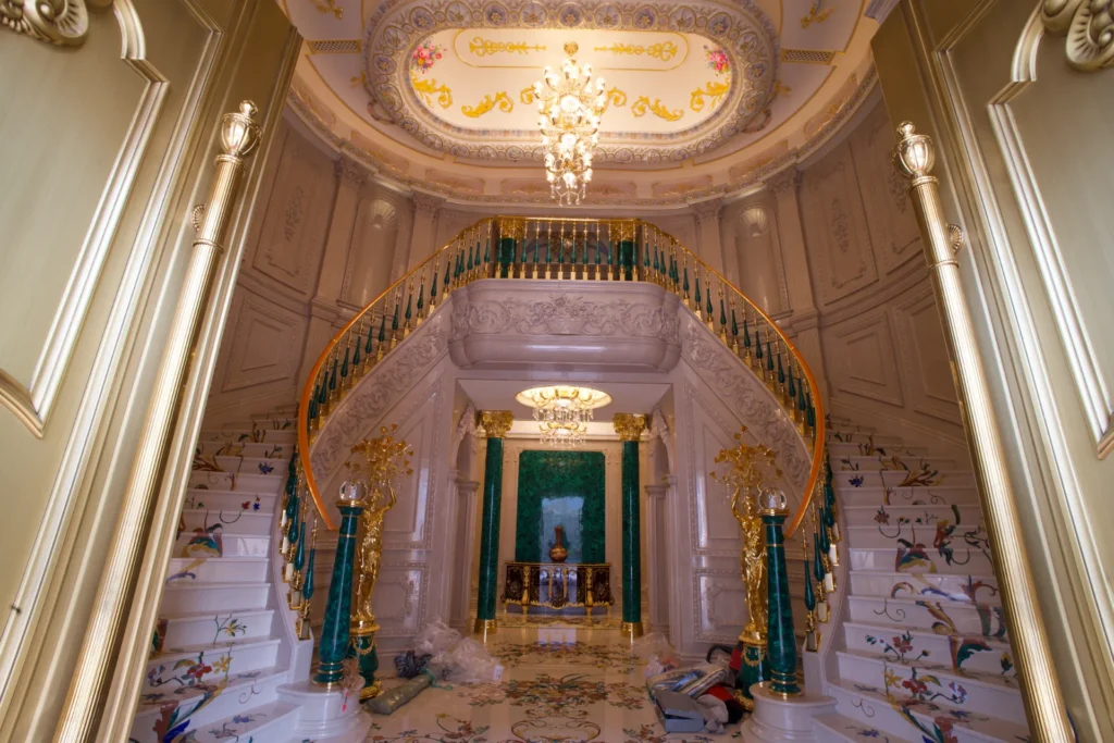 Private Villa, Yunnan — bespoke marble inlay by Art Inlay