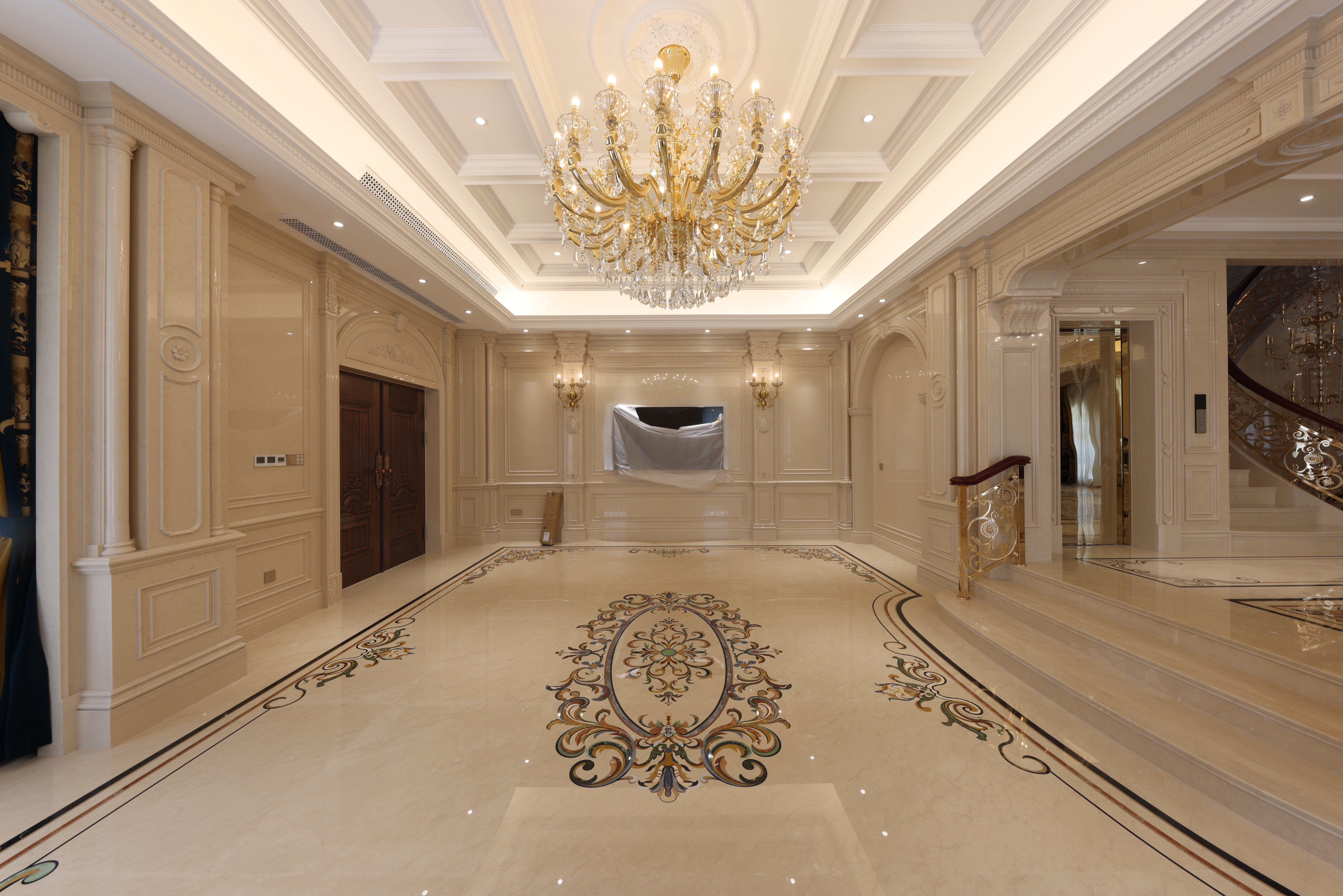 ميدالية ترصيع رخامية دائرية تُجمّع جافًا بدقة ±0.1mm